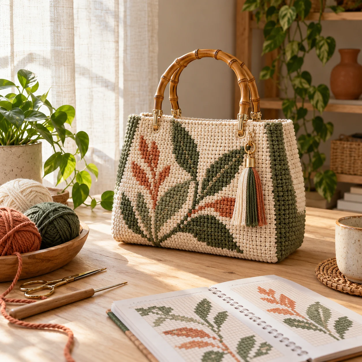 Bolsa artesanal ilustrativa — Método Riviera
