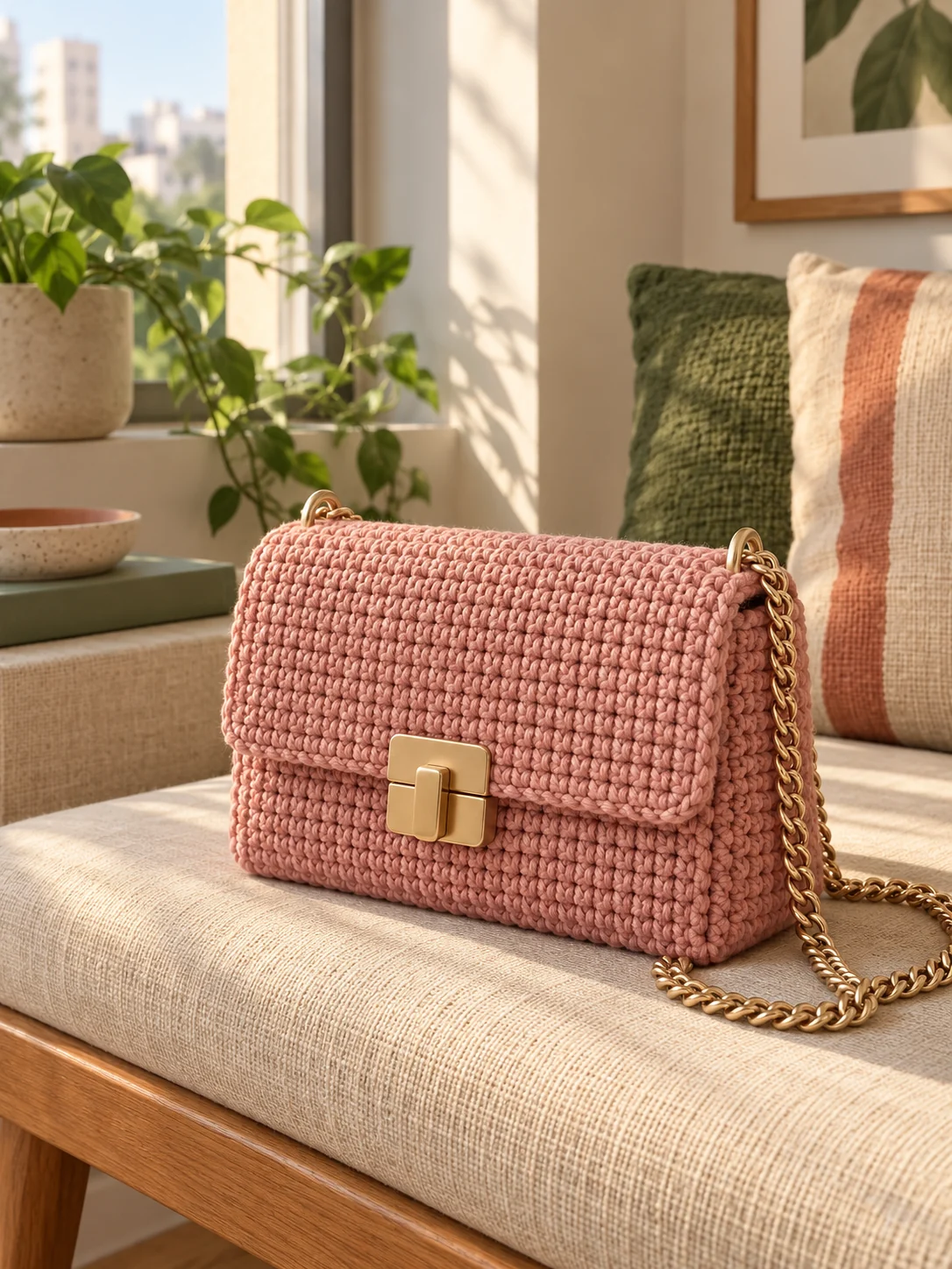 Bolsa artesanal ilustrativa — Método Riviera