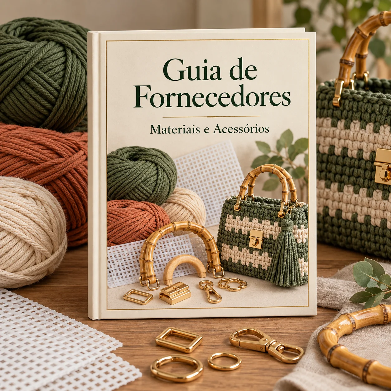 Bolsa artesanal ilustrativa — Método Riviera