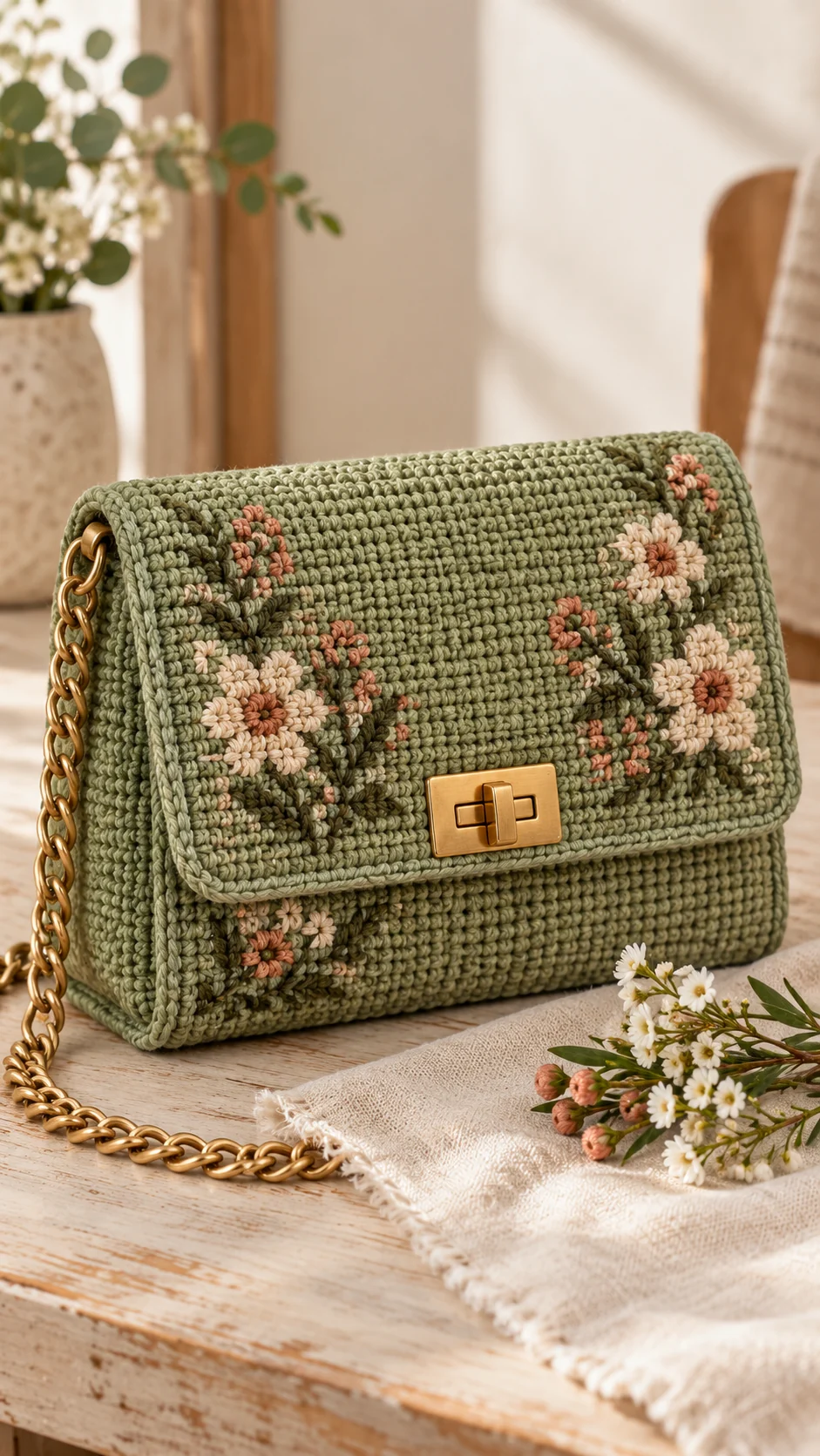 Bolsa artesanal ilustrativa — Método Riviera