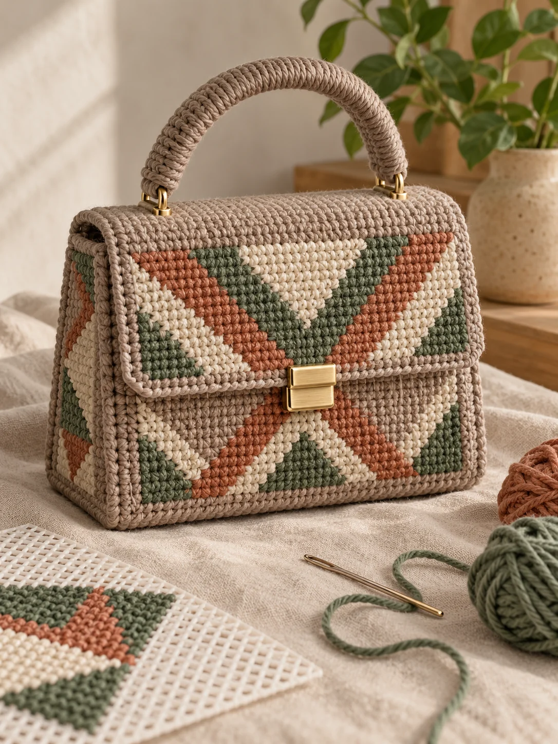 Bolsa artesanal ilustrativa — Método Riviera